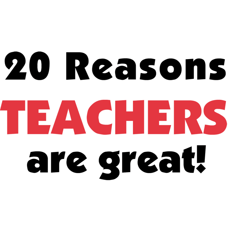 20 Reasons Teachers Are GREAT Kids Hope USA