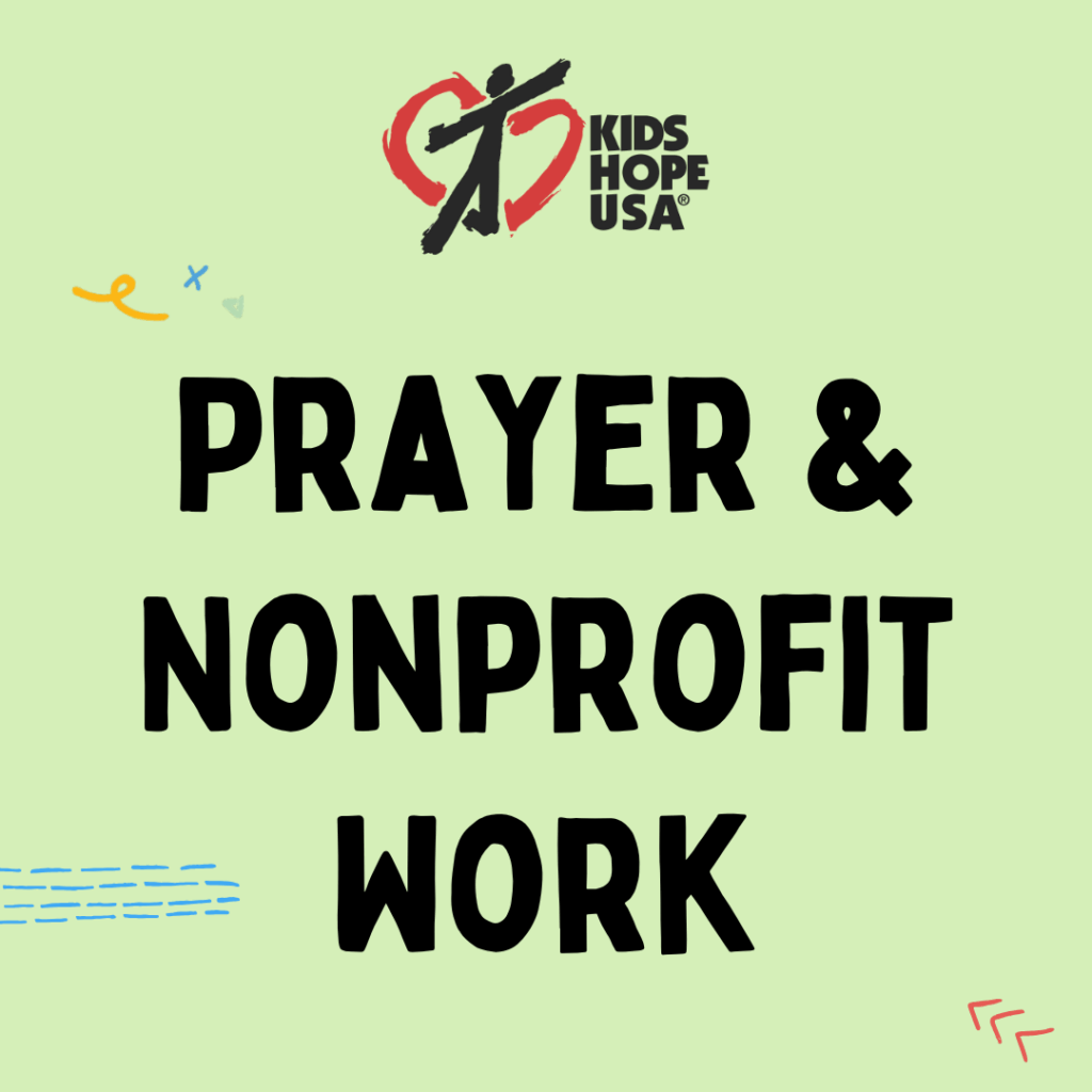 The power of prayer in nonprofit work