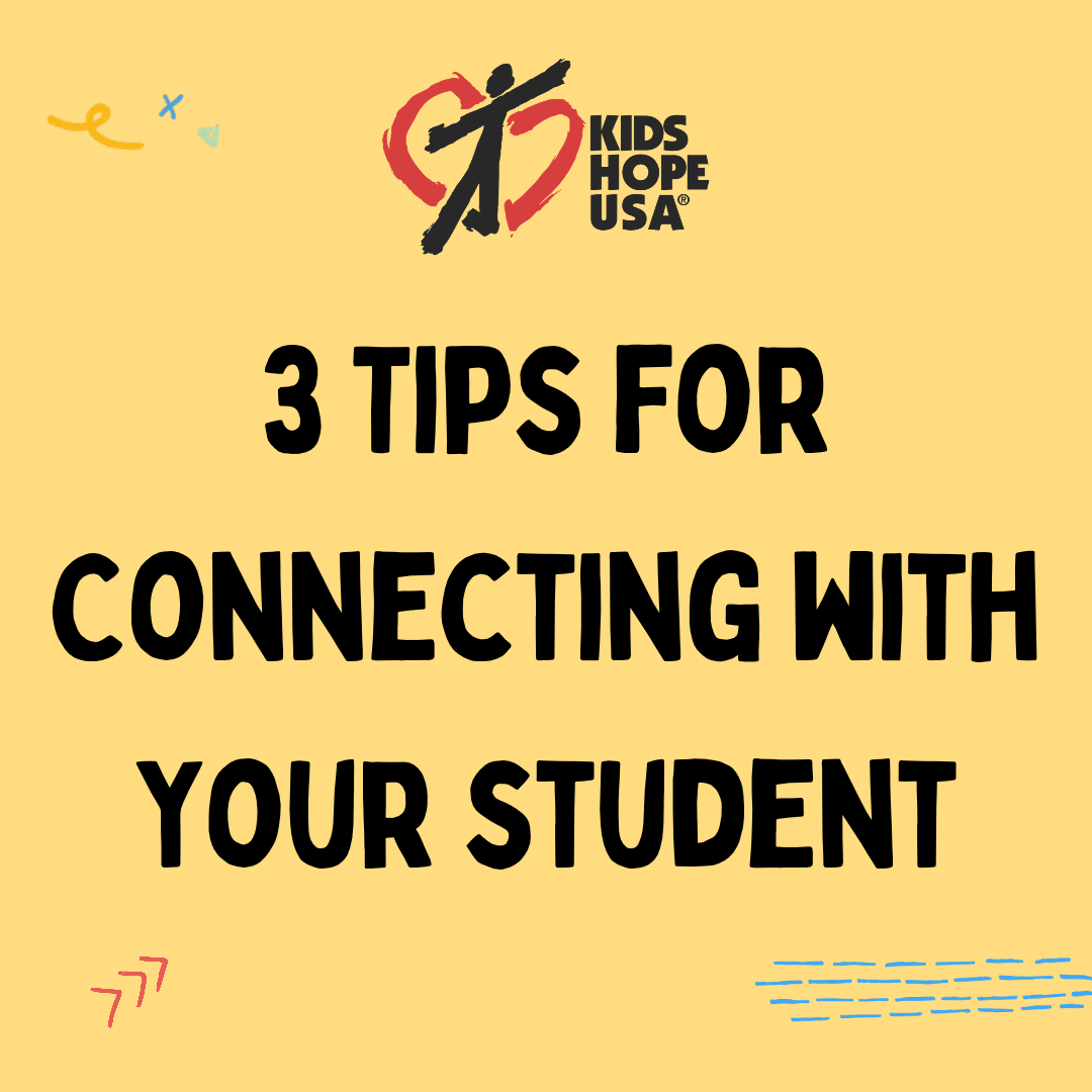 Tips to connect with your student